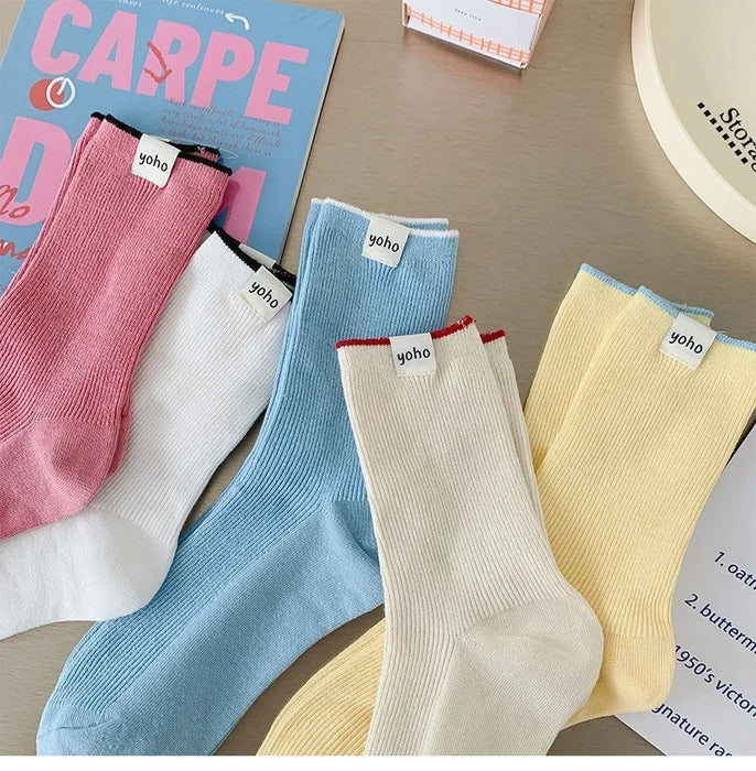 Korean Style Breathable Casual Socks Women's Socks
