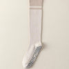 2-pairs-grip-pilates-socks-women-non-slip-yoga-fitness-calf-compression-socks-high-quality-cotton-running-sports-socks-ladies