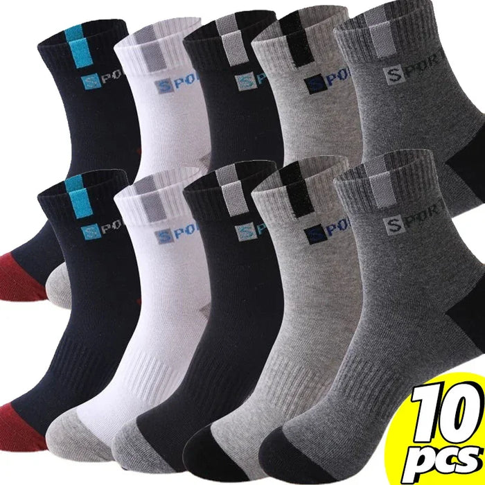 5 Pairs / Cotton Sock for Men Sport