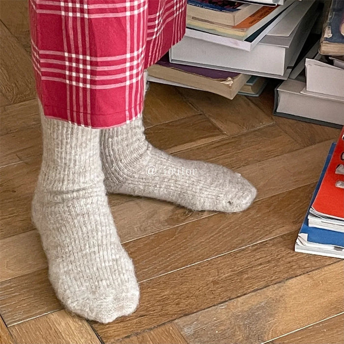 Thermal Women Socks 9% Wool Cashmere Thicken Warm Long Socks