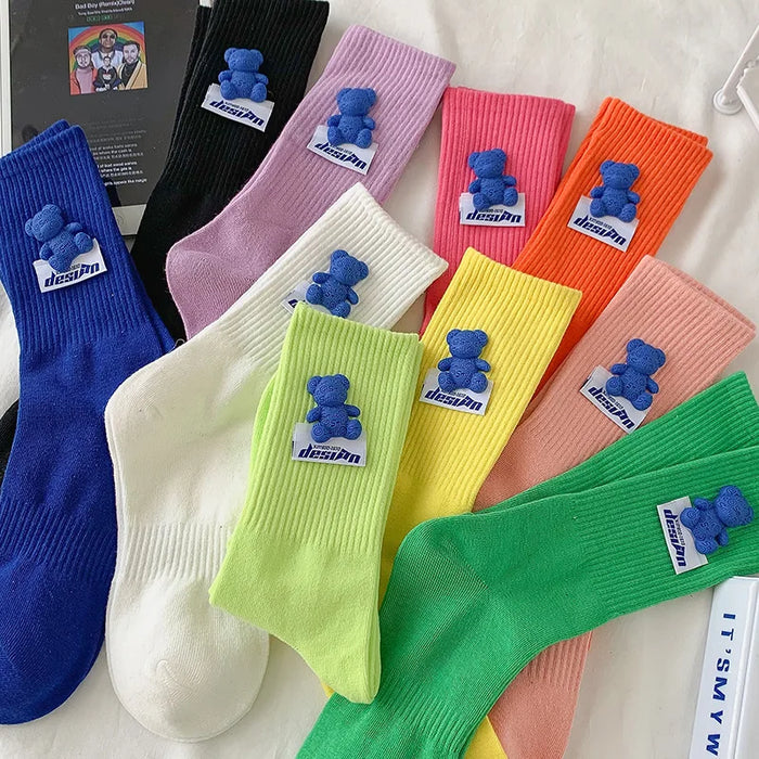 Blue Bear Socks Fun Sock