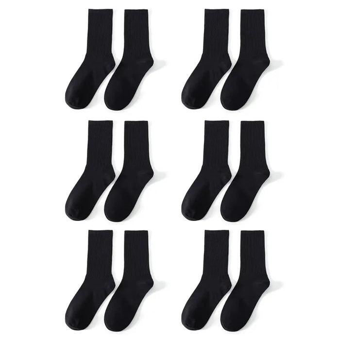 6/12 Pairs Middle Tube Socks For Men  Socks