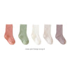 5-pairs-lot-baby-socks-breathable-loose-south-korea-style-solid-color-kids-socks-middle-tube-cotton-socks-set-for-children