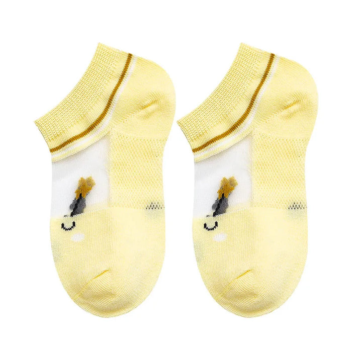 5P/ Animal Mesh Breathable Children Socks