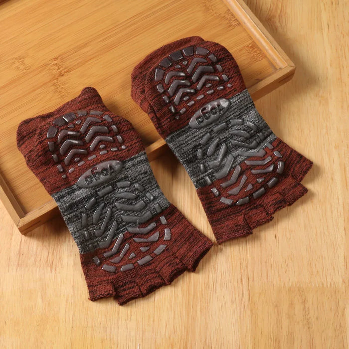 Men Full Toe Yoga / Pilates Socks