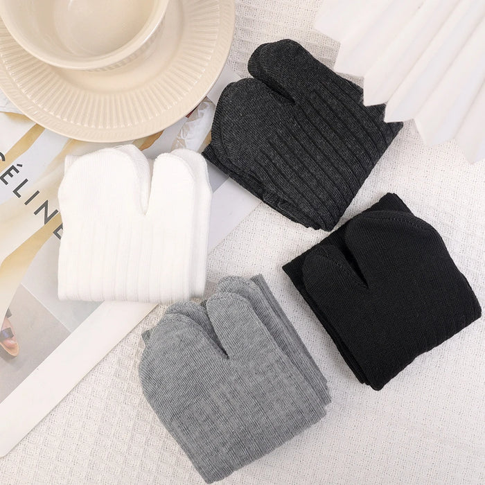 1/3 Pairs Japanese Tabi Toe Socks