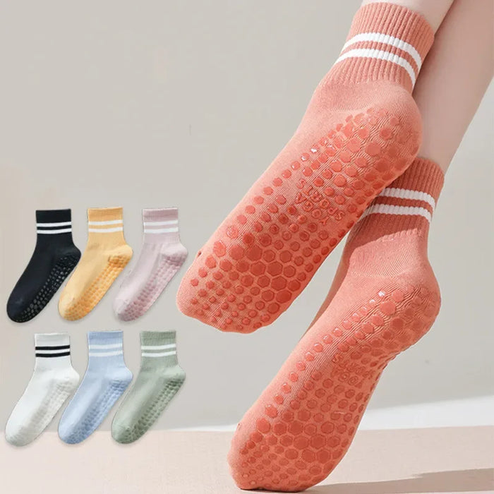 Professional Silicone Non-slip Pilates Socks