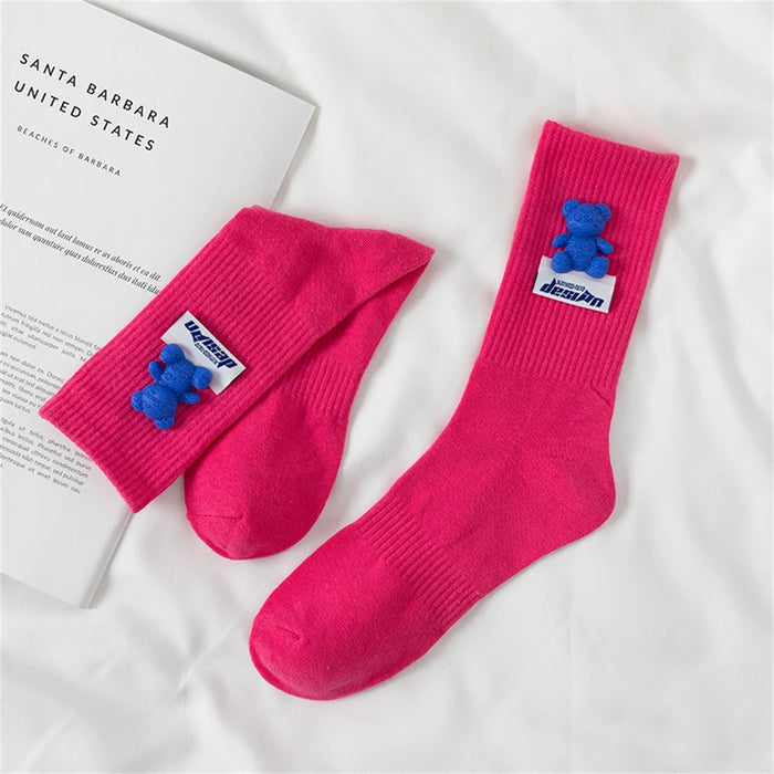 Blue Bear Socks Fun Sock