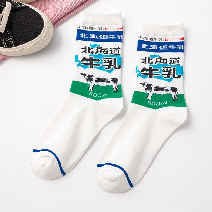 Fashion Streetwear Hip Hop Style Cartoon Socks