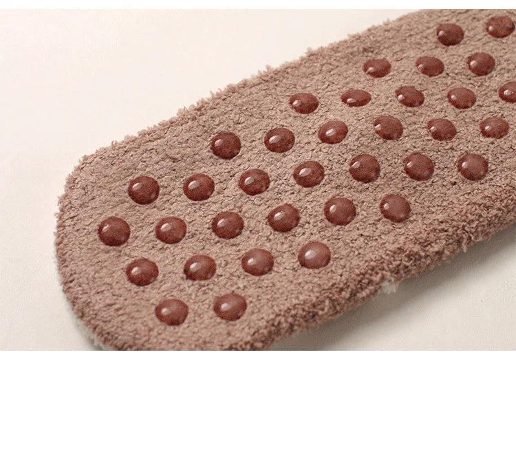 Cute winter grip indoor socks