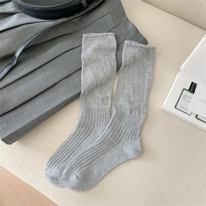 Ballet Wind Solid Color Stockings Socks