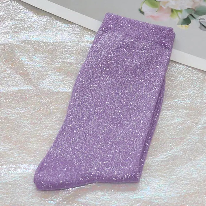 29 colours fashion shiny socks