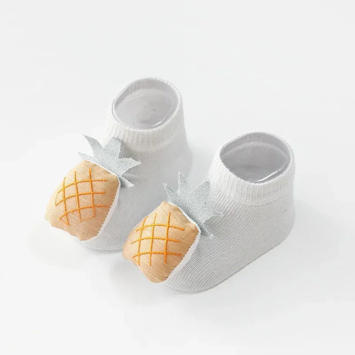 Animal Print Baby Socks Baby Toddler Non-slip Newborn Cotton Socks