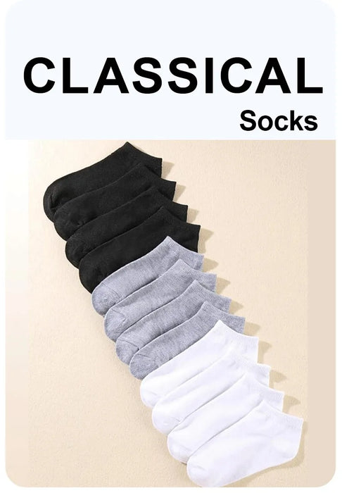 10-12-20-40-pairs-men-boat-socks-business-sport-sweat-absorption-mature-summer-autumn-solid-color-soft-non-pilling-ankle-socks