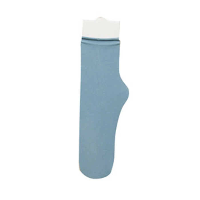 Ice Loose Calf Tube Sock Colorful Knee Nylon Socks