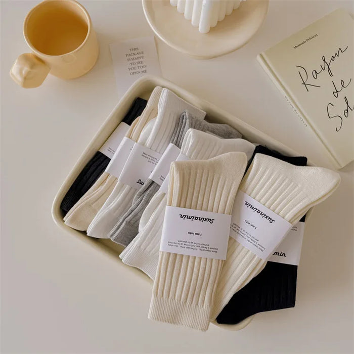 Japanese Style School Girls High Socks