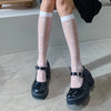 korean-jk-school-black-white-socks-for-women-sexy-girls-heart-print-socks-college-style-fishnet-stockings-knee-high-stockings