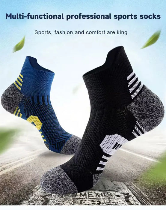 3/5Pairs Men's Sport Socks Breathable Outdoor Running