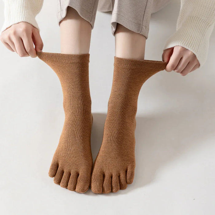 yoga-five-finger-socks-woman-girl-organic-cotton-solid-non-slip-young-casual-fashion-pilates-fitness-harajuku-socks-with-toes