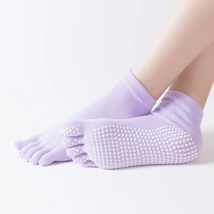 women-yoga-socks-non-slip-grips-cotton-pilates-socks-ladies-ballet-dance-sports-socks-for-yoga-fitness-workout-yoga-socks