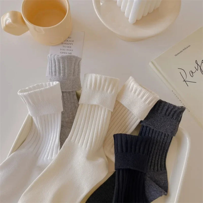 Japanese Style School Girls High Socks
