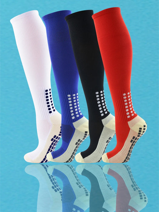 1-pair-mens-soccer-socks-with-grip-non-slip-anti-slip-athletic-socks-with-cushion-pads-for-football-basketball-hockey