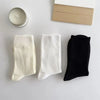 cream-jk-socks-womens-spring-summer-middle-tube-long-loose-socks-thin-solid-color-japanese-versatile-black-lolita-stacked-socks