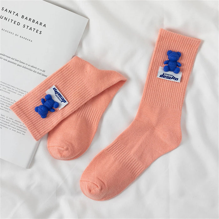 Blue Bear Socks Fun Sock