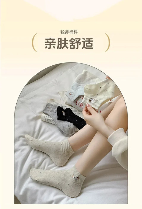 womens-socks-cartoon-dog-embroidery-short-socks-spring-summer-thin-cute-cotton-socks-boneless-sweat-absorbing-wave-point-sockswomens-socks-cartoon-dog-embroidery-short-socks-spring-summer-thin-cute-cotton-socks-boneless-sweat-absorbing-wave-point-socks