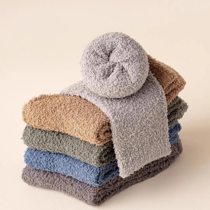 1/3pairs Men Coral Fleece Socks
