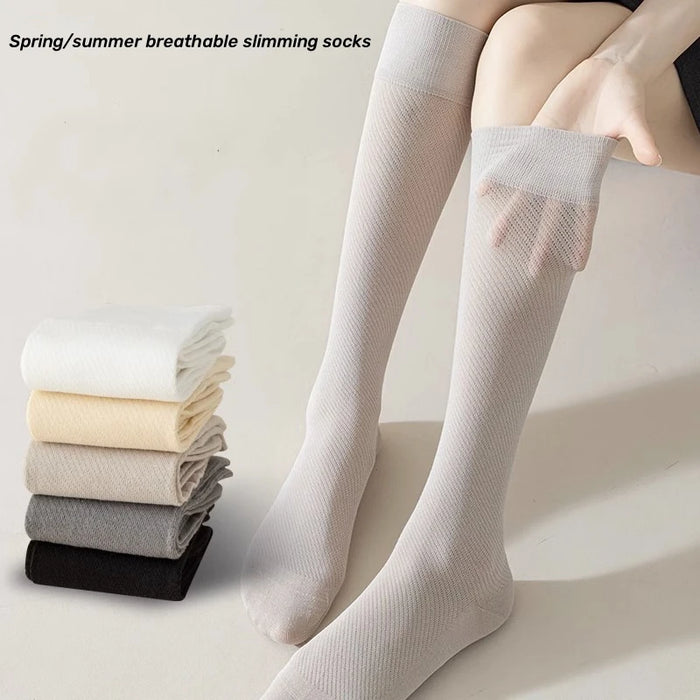 Long Tube Summer Cool Mid Calf Socks