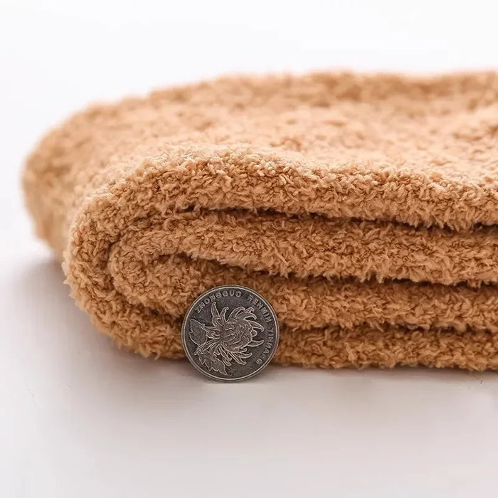 1/3pairs Men Coral Fleece Socks