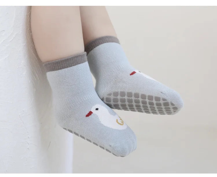 3 Pairs/Lot Autumn Winter Baby Non Slip Soft Floor Sock