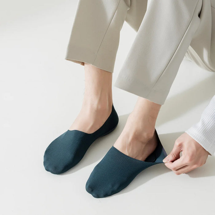 5P/ Men Non Slip Invisible Socks