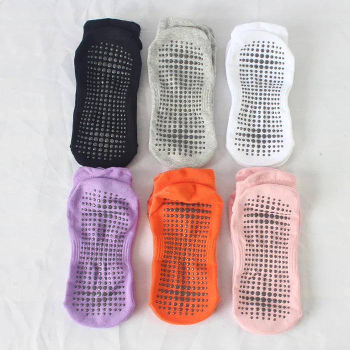 women-yoga-socks-sports-anti-slip-silicone-fitness-professional-training-running-pilates-protecting-heel-ear-short-socks-cotton