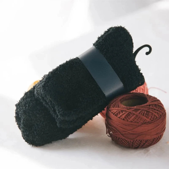 1/3pairs Men Coral Fleece Socks