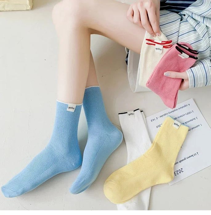 Korean Style Breathable Casual Socks Women's Socks