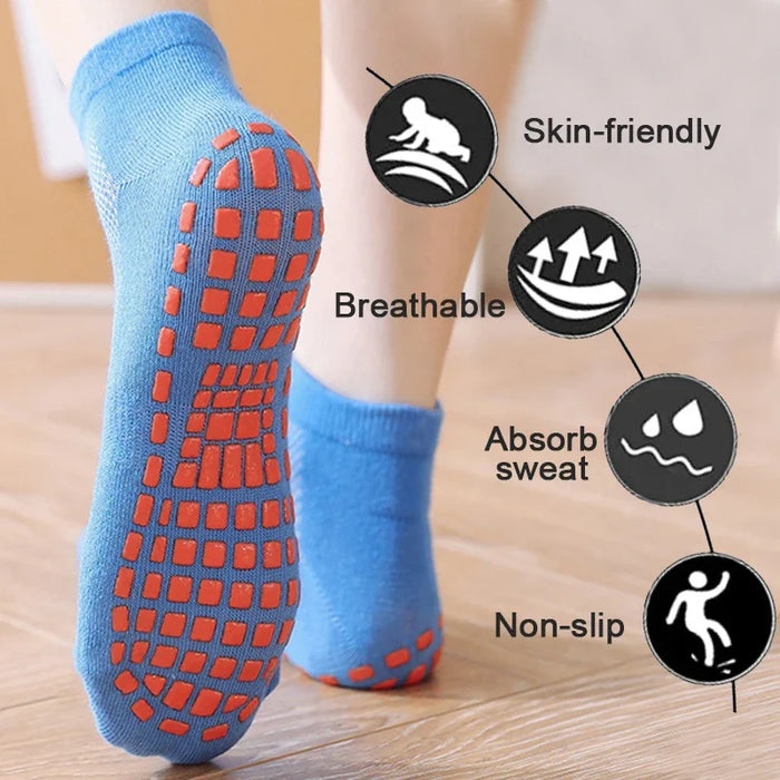 Kids Adults Anti-Slip Sock Trampoline Sock