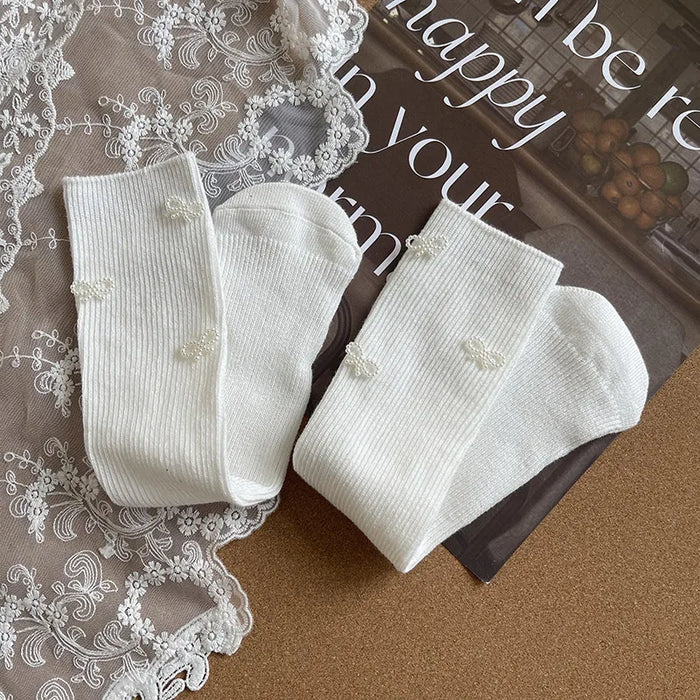 Bow Design Kids Simplicity Fashion  Socks