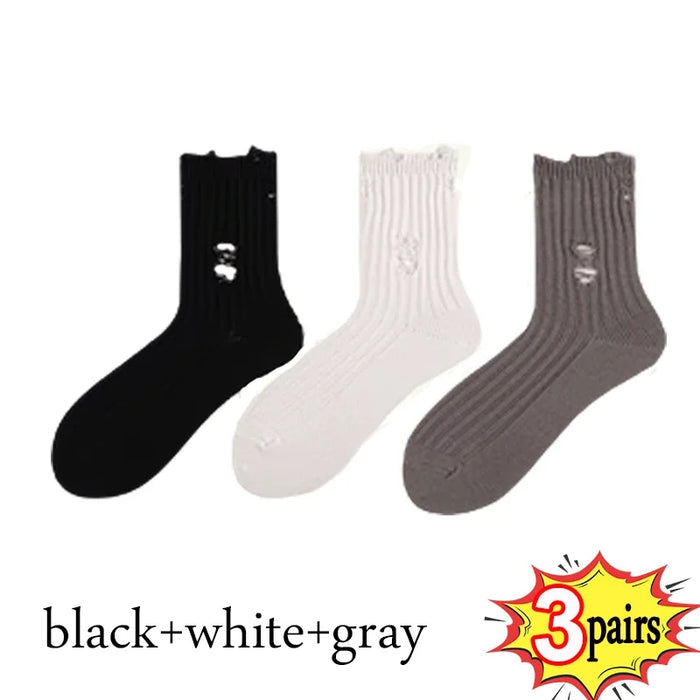 Women Ripped Socks