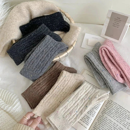 1-3-4-pairs-womens-wool-thick-socks-autumn-and-winter-striped-thick-warm-retro-coffee-womens-socks-mid-tube-socks