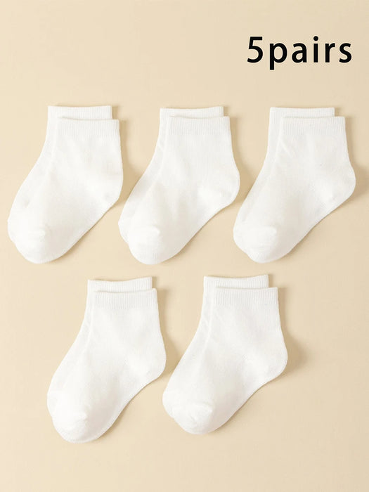 5Pairs Baby Socks Infant Cartoon  Socks For Daily
