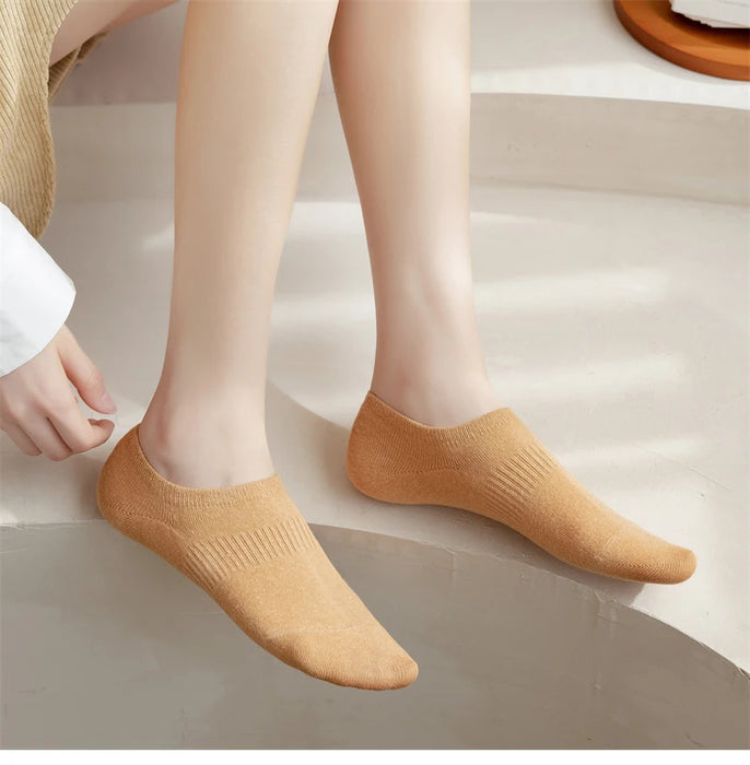 5 Pairs/  Invisible Low Cut Socks