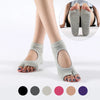 women-two-toes-yoga-socks-ballet-dance-half-fingers-sock-slippers-quick-dry-breathable-non-slip-silicone-sport-pilates-socks