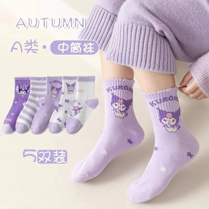 Kuromi cartoon children socks