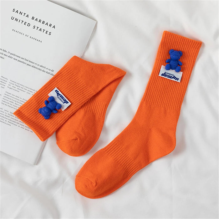 Blue Bear Socks Fun Sock
