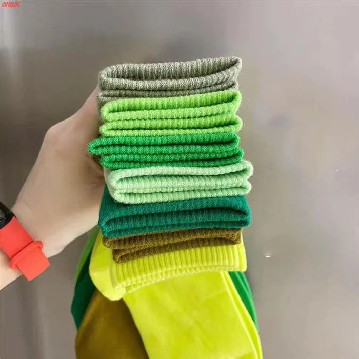 Colours Combed Cotton Skateboard  Unisex Sock
