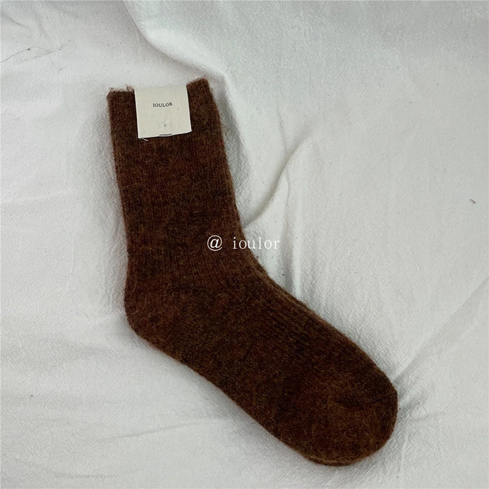 Thermal Women Socks 9% Wool Cashmere Thicken Warm Long Socks