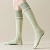 2-pairs-grip-pilates-socks-women-non-slip-yoga-fitness-calf-compression-socks-high-quality-cotton-running-sports-socks-ladies