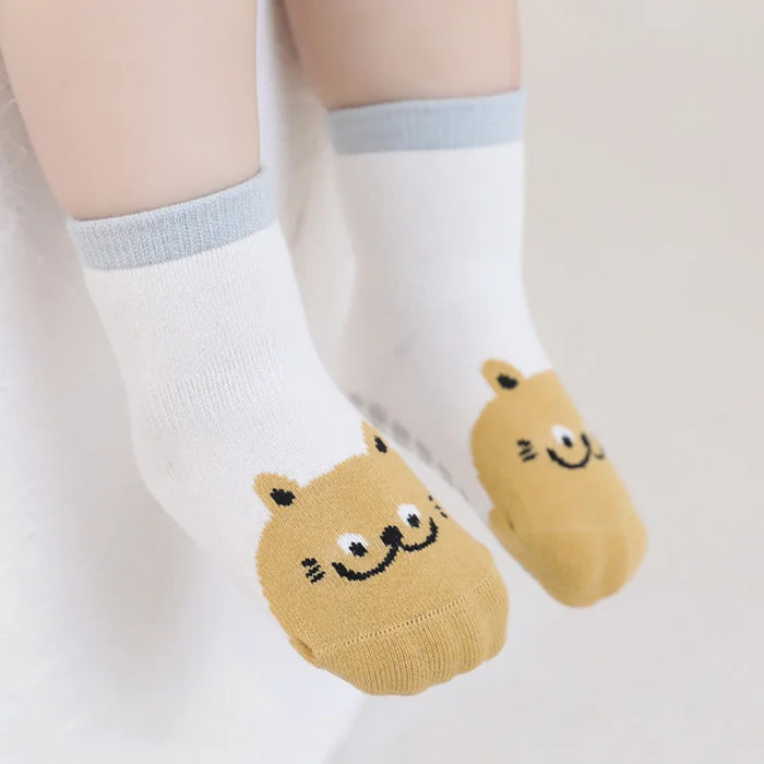 3 Pairs/Lot Autumn Winter Baby Non Slip Soft Floor Sock